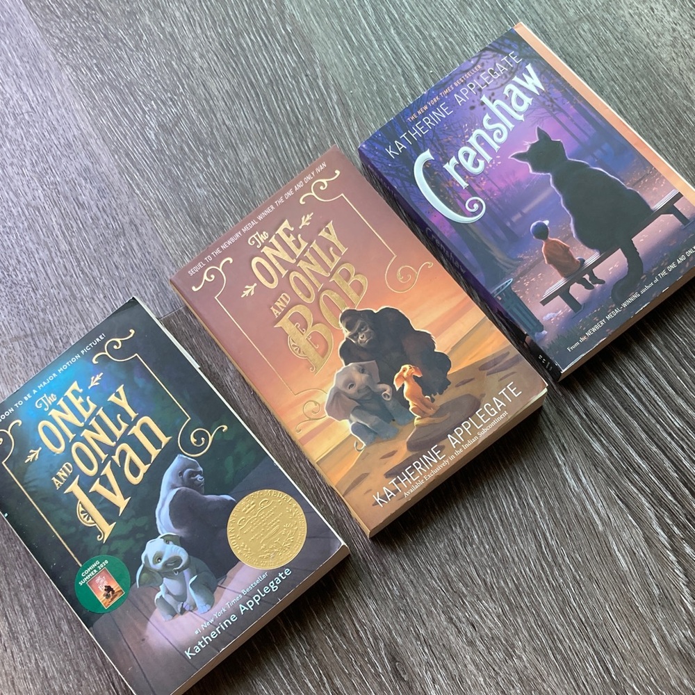 3 Book Bundle of Katherine Applegate Paperbacks